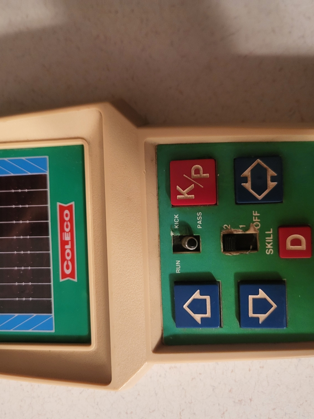 1978 Coleco Football Electronic Quarterback Handheld Game (TESTED)